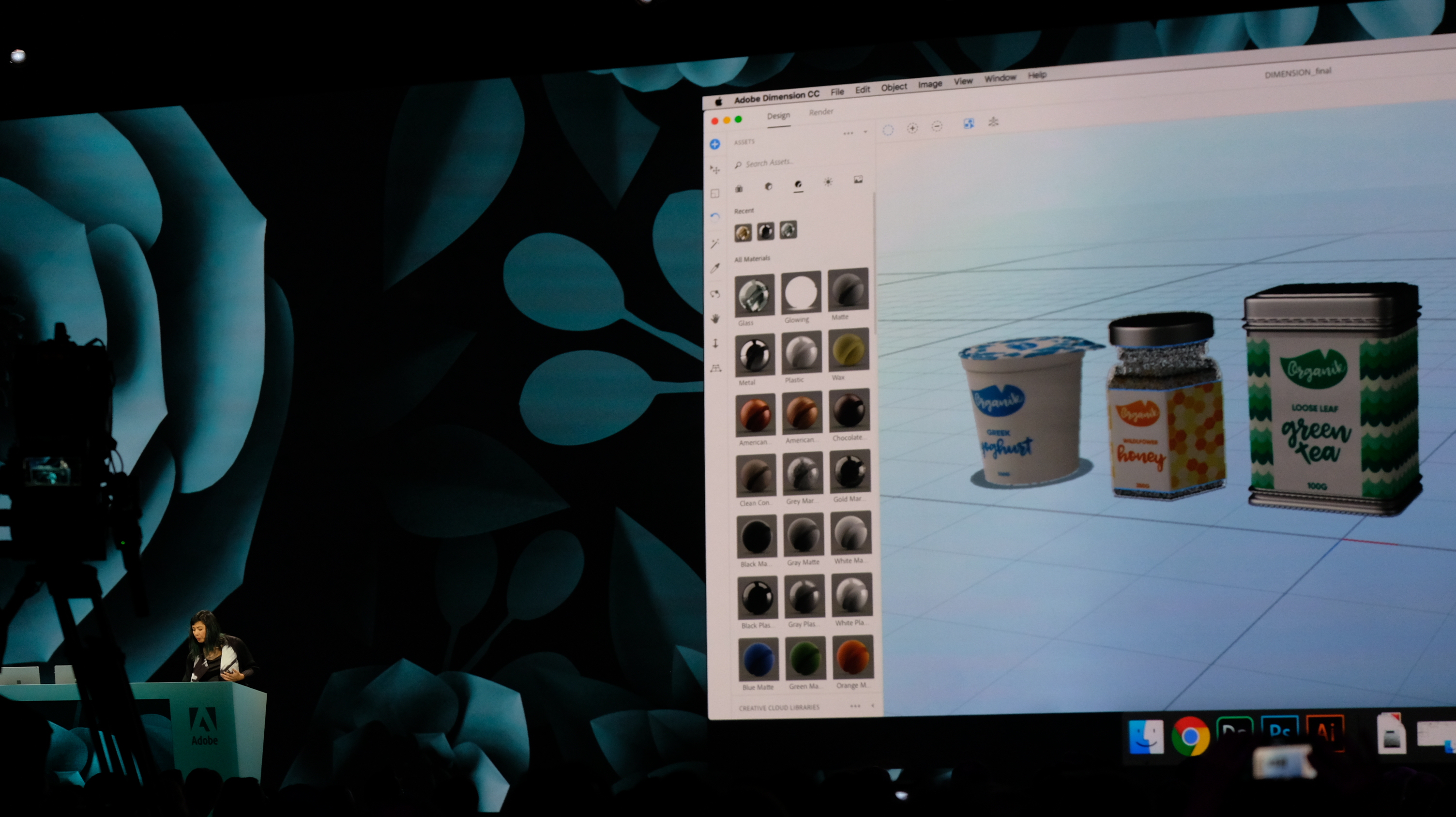 速報 Adobeが3dデザインツールdimensionを正式発表 Creative Cloudで提供開始 Ics Media