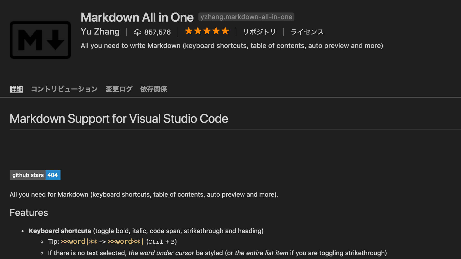 Markdown All in One