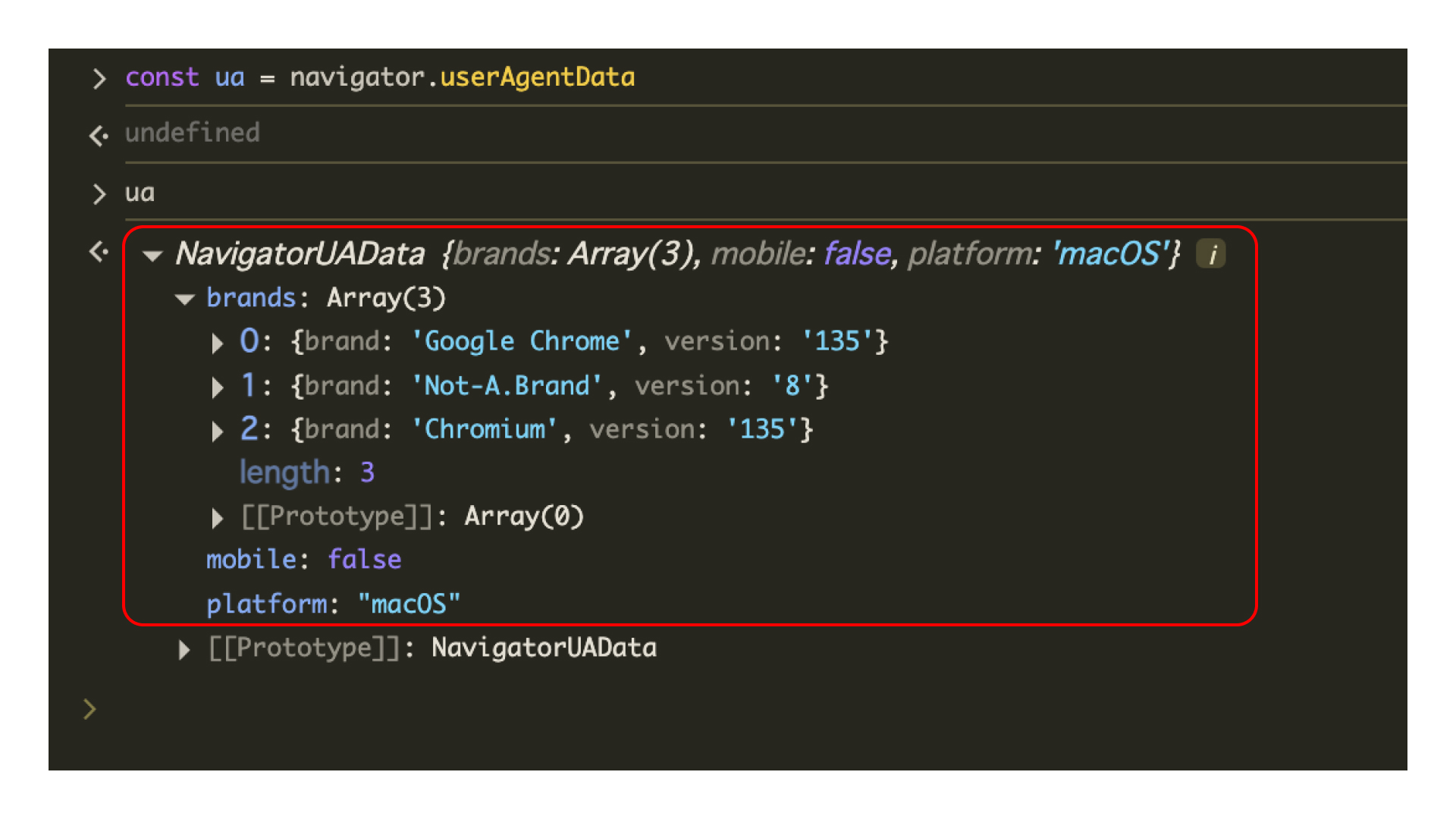 Google ChromeでUser-Agent Client Hints APIを利用