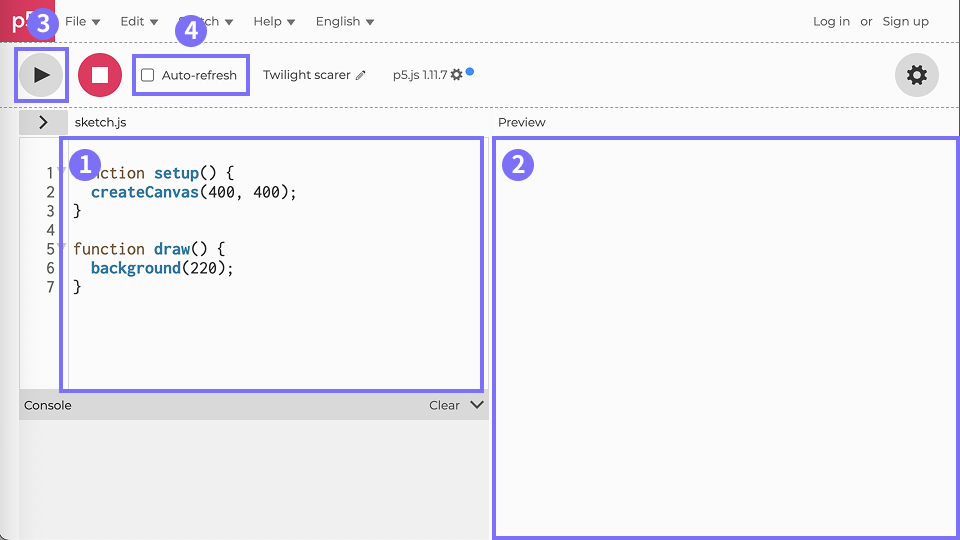 p5.js Web Editor